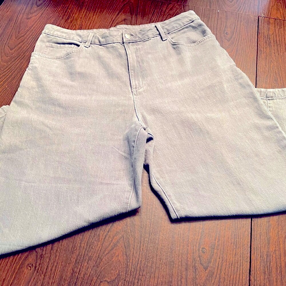 Gray ballon jeans